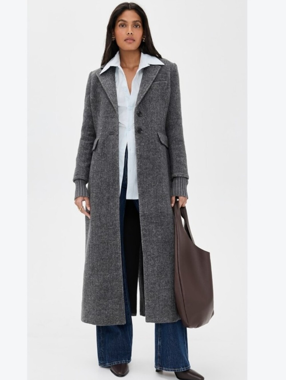 Favorite Daughter The City Coat In Grey M NWT